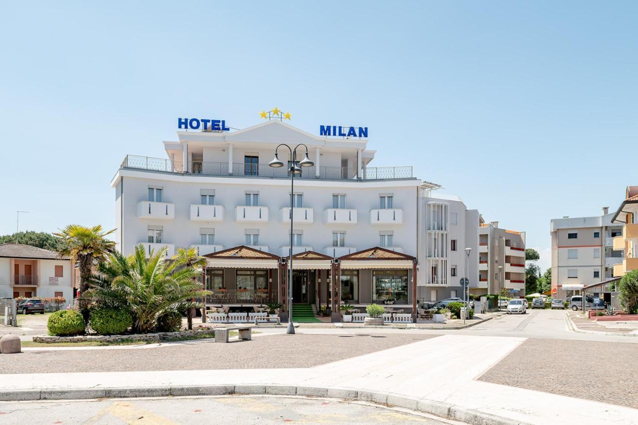 Hotel Milan Rosolina Mare Eksteriør billede