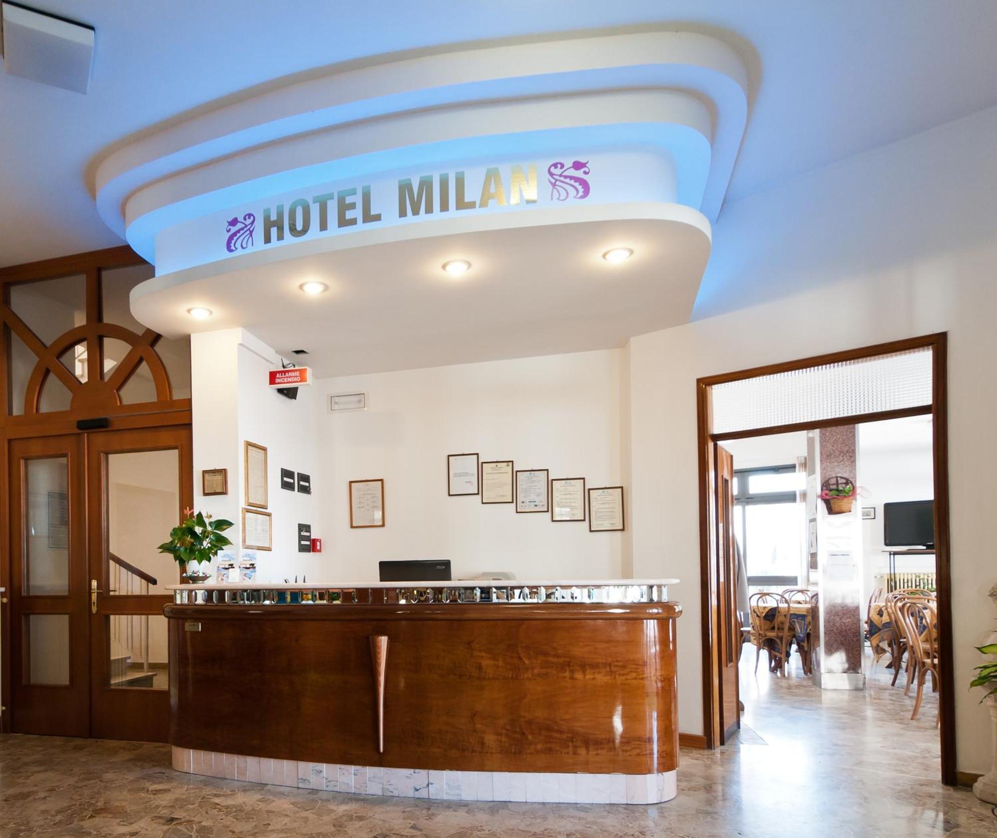 Hotel Milan Rosolina Mare Eksteriør billede